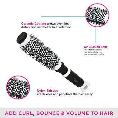 Vega Hot Curl Brush (Small) (H1 - PRS) 128 gm - Hair Brushes