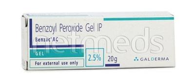 Benzac AC 2.5% Gel 20gm - Acne-Acn