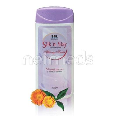 SBL Silk'n Stay Talcum Powder 100 gm - Personal Care(Homeopathy)