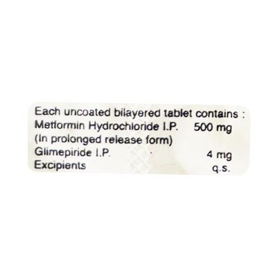 METRIDE 4 Tablet 10's - Diabetes-Ant