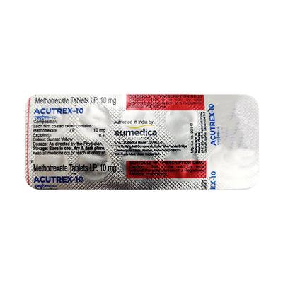 ACUTREX 10 Tablet 10's - Cancer Oncology-Cyt