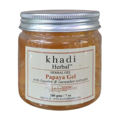 Khadi Herbal Facial Gel - Papaya 200 gm - Face Gels
