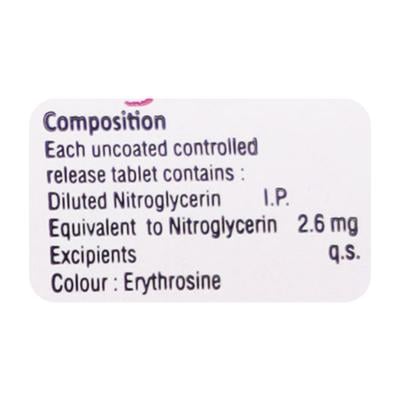 ANGLIT 2.6MG TABLET 30'S - Angina