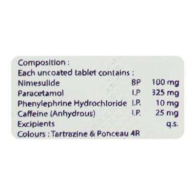 RELIVO COLD Tablet 10's - Cough And Cold-Cou