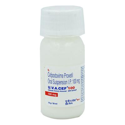 UVA Cef 100mg Syrup 30ml - Bacterial Infections-Pen