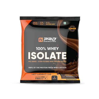 Pro Nutrition & Fitness Shaker Bottle 500 ml + 100% Whey Isolate Protein Powder 33 gm Combo Pack - Whey Proteins