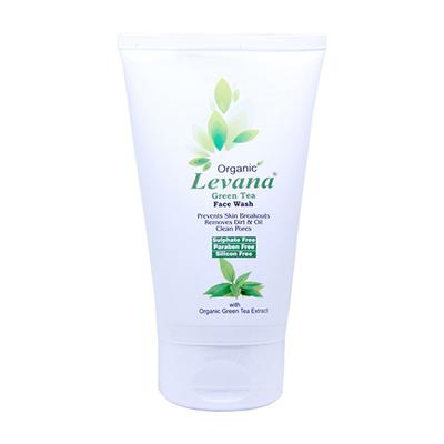Organic Levana Face Wash - Green Tea 100 ml - Face Washes