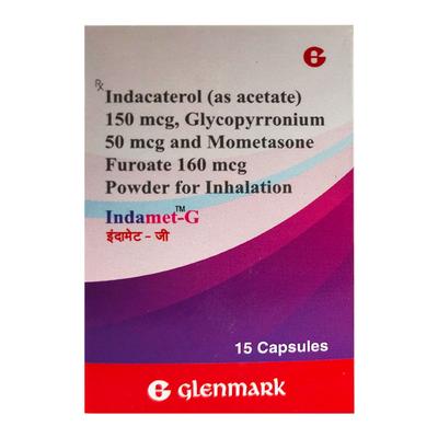 INDAMET G Capsule 15's - Asthma/COPD-Ast