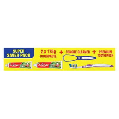 Anchor Clove Power Toothpaste - Super Saver Pack - Toothpaste