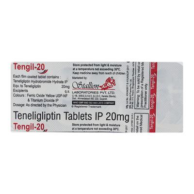 TENGIL 20 Tablet 10's - Diabetes-Ant