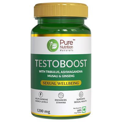 Pure Nutrition Testoboost Booster Tablets 60's - Sexual Care