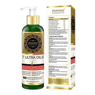 Morpheme Remedies 7 Ultra Hair Oil 120 ml - Hair Oils