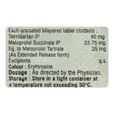 TELFIRST M 25 Tablet 10's - Hypertension-Ana