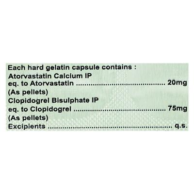 LIPISAFE CV 20mg Capsule 10's - High Cholesterol-Dys