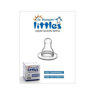 Dr.Morepen Anti Colic Liquid Silicon Nipple 1's - Feeding & Nursing