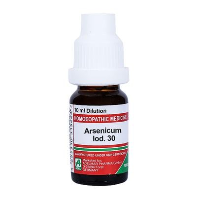 Adel Arsenicum Iod. 30 Liquid 10 ml - Dilutions