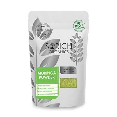 Sorich Organics Moringa Powder 100 gm - Herbal Dietary Supplement