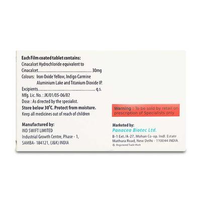 Mimcipar 30mg Tablet 10'S - Hyperthyroidism-Ant