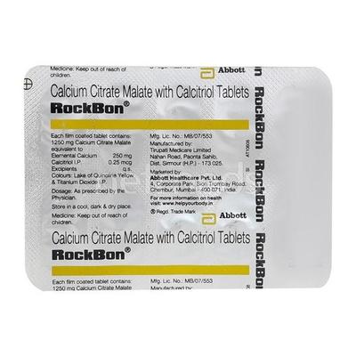Rockbon Tablet 10'S - Supplements-Cal
