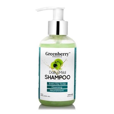 Greenberry Organics Daily Mild Shampoo 200 ml - Shampoos