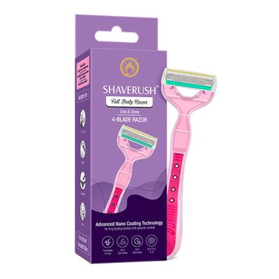 Mom & World ShaveRush 4 Blade Full Body Razor 1's - Hair Removal Accessories