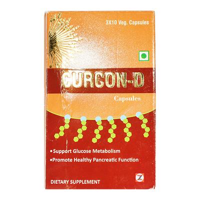 CURCON D Capsule 10's - Supplements-Sup