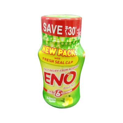 Eno Fruit Salt Powder (New Pack) - Lemon Flavour 100 gm - Acidity