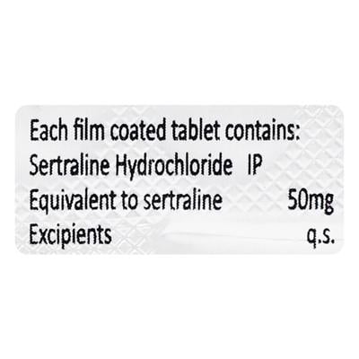 Sertacad 50mg Tablet 10'S - Depression-Ant