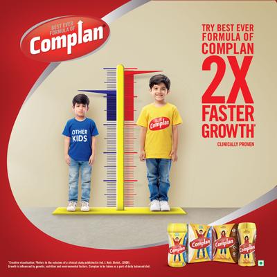 Complan Pista Badam Refill Pack 500 gm - Kids Nutrition