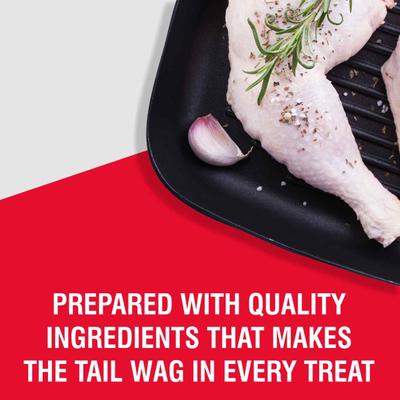 Purepet Chicken Flavour, Real Chicken Biscuit,Dog Treats- Jar 455 gm - Petfood