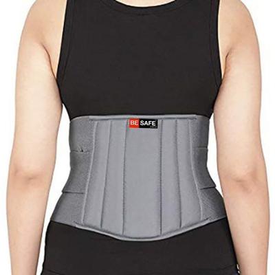 Be Safe Forever LS Support Waist Belt - Grey (M) - Abdomen/Neck/Arm/Elbow Supports