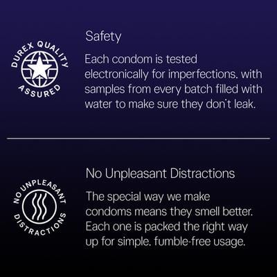 Durex Condoms - Mutual Climax 3's - Plain/Flavoured Condoms