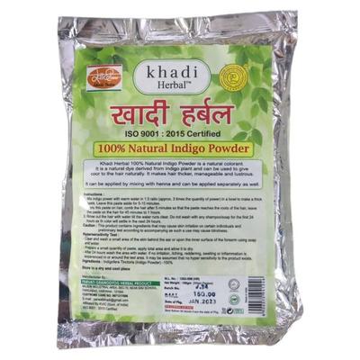 Khadi Herbal Natural Indigo Powder 100 gm - Henna
