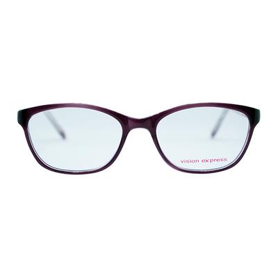 Vision Express 49028 AF (including UV blue lens) - Dark Purple - Women Eyeglasses