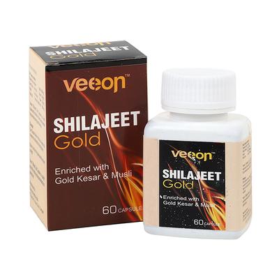 Veeon Shilajeet Gold Capsule 60's - Sexual Healthcare