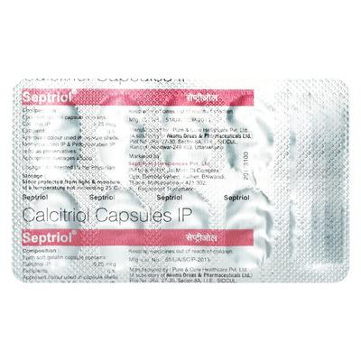 SEPTRIOL Capsule 10's - Bone Metabolism-Age