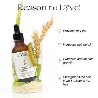 Nourish Mantra Advanced Hair Growth Serum 50 ml - Hair Serums