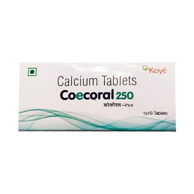 Coecoral 250mg Tablet 10'S - Supplements-Cal