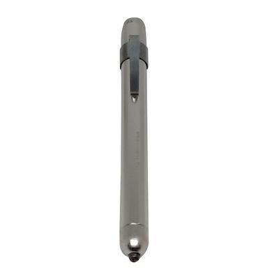 Sahyog Wellness Metal Mini Medical Pocket Pen Torch (White Light) - Silver - Health Monitoring Devices
