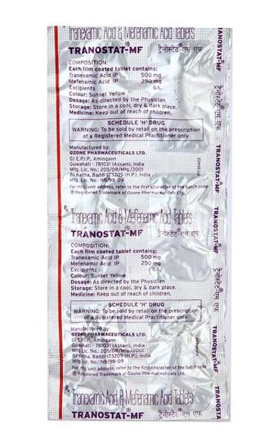 Tranostat MF Tablet 6'S - Bleeding Disorders-Hae