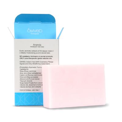 Omved Ananda Himalayan Rose Soap - Normal/Dry Skin 100 gm - Soaps