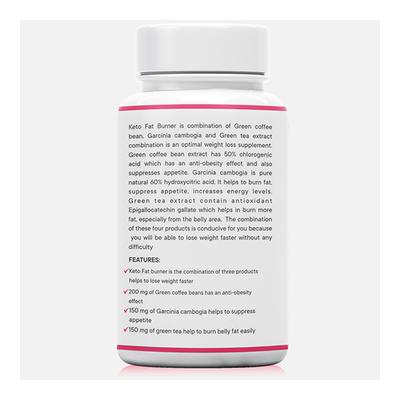 Neurapid Keto Fat Burner Veg Capsule 60's - Herbal Dietary Supplement