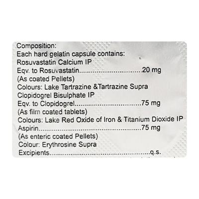 Crevast Gold 20mg Capsule 10'S - Blood Clot-Ant