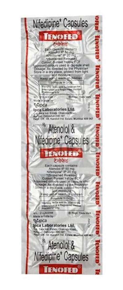 Tenofed Capsule 10'S - Hypertension-Bet