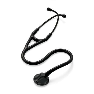 3M Littmann Master Cardiology Stethoscope - Black Chestpiece and Eartubes with Black Tube (2161) - Stethoscopes