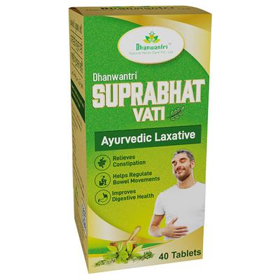 Dhanwantri Suprabhat Vati Tablet 40's - Speciality Medicines