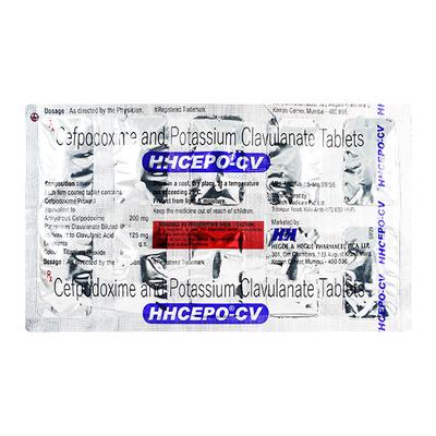 HHCEPO CV Tablet 10's - Bacterial Infections-Cep