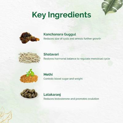 Dr. Vaidya's PCOS Care Capsule (Pack of 3 x 30's) - Speciality Medicines