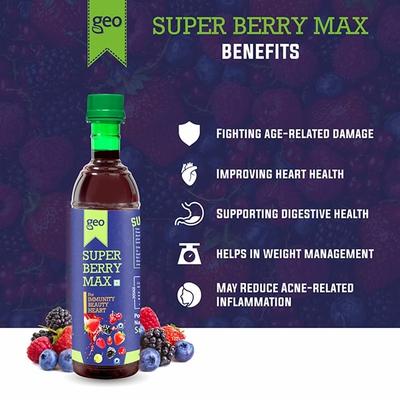 Geo Natural Super Berry Max Juice 500 ml - Ayurvedic Juices