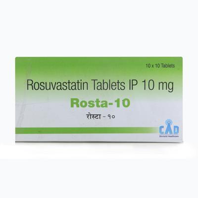 Rosta 10mg Tablet 10'S - High Cholesterol-Dys